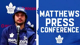 Auston Matthews Pre Game | Toronto Maple Leafs vs Arizona Coyotes | January 12, 2022