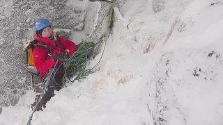 Winter skills 4.2: bringing up a climbing partner