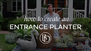 How to Create an Entrance Planter with James Farmer and Ballard Designs