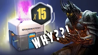 OVERWATCH | ОТКРЫТИЕ 15 КОНТЕЙНЕРОВ