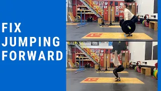 How to Fix Jumping Forward in the Snatch