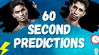 Mark Magsayo vs Rey Vargas prediction in 60 seconds! 🥊