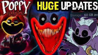 NEW Chapter 3 Updates, Game Size, Steam Updates, Merch! & MORE! [Poppy Playtime News]