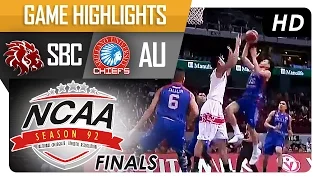 AU vs SBC | Game Highlights | NCAA 92 Finals | October 6, 2016