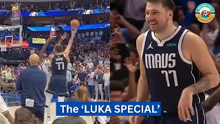 People go CRAZY to the ‘LUKA MAGIC’ 🤩vs Brooklyn Nets