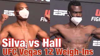 UFC Vegas 12 Weigh-Ins: Anderson Silva vs Uriah Hall