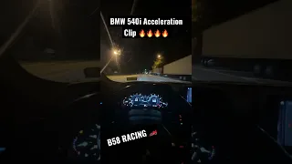 BMW 540i Acceleration Clip 🔥🔥