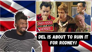 AMERICAN REACTS TO Only Fools and Horses S5 E7 - A Royal Flush | PART 1/2