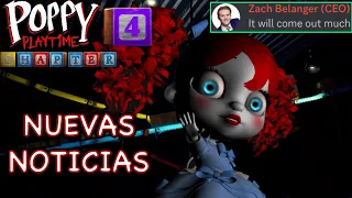 NUEVAS NOTICIAS Y AVANCES POR PARTE DE MOB ENTERTAINMENT | POPPY PLAYTIME CHAPTER 4