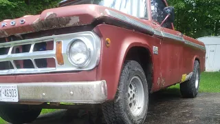 Dodge d100 front suspension swap part 1