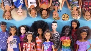 Giant Barbie Doll Haul ! Box of Tall, Petite, Curvy, Ken Fashionistas Dolls
