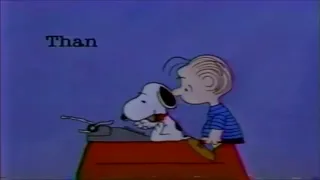 Peanuts Metlife Commercial Compilaton 1990s