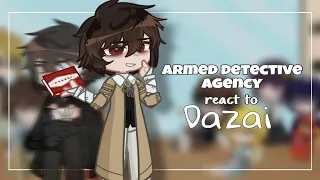 ⏤͟͟͞͞★ADA react to Dazai (1/2) //  !first video☆ // BUNGO STRAY DOGS