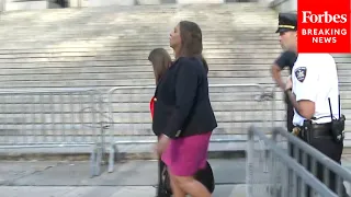 WATCH: New York AG Letitia James Ignores Question About Trump As She Enters Courthouse