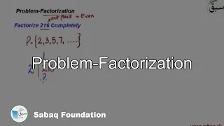 Problem-Factorization, Math Lecture | Sabaq.pk |