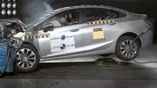 Chevrolet Cruze Crash Test (Safety Rating ★★★★)