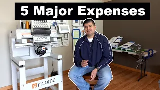 5 Major Expenses When Starting An Embroidery Business