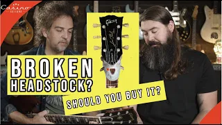 Should you buy a guitar with a broken headstock?