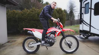 Installing a LIFT KIT on a Dirt Bike?.. | Honda CRF250F Build