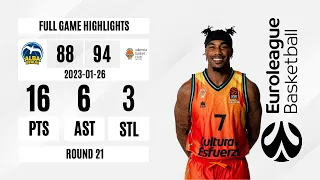 Chris Jones Full Game Highlights (16 PTS, 2 REB, 6 AST, 3 STL) vs ALBA Berlin