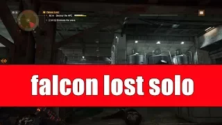 The Division | Falcon Lost Incursion Heroic SOLO | 13 Wave