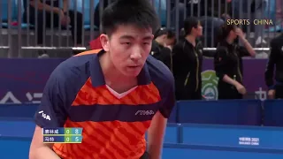 全运回放Full Match：赛林威SaiLinwei VS 马特 MaTe | 乒乓球男团小组赛陕西—湖北第1场 | Table Tennis Men's Team Group Match | 9月