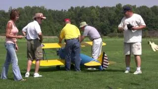 Bill's 1/3 Scale Stearman Northampton Aug 31, 2010