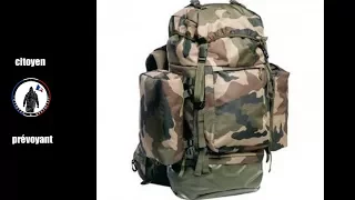 Le sac d'évacuation de "Bernard le prévoyant"