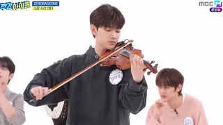 Zhang Hao playing 'Confession Night' | Weekly Idol [230726] #zb1 #zerobaseone #zhanghao