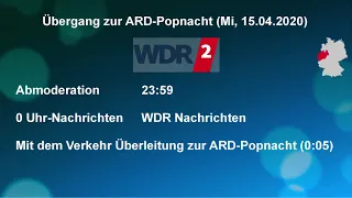 Übergang zur ARD-Popnacht