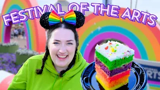 Festival of the Arts EPCOT 2024 | More Snacks & More Art 🎨🎭 | Disney World Vlog