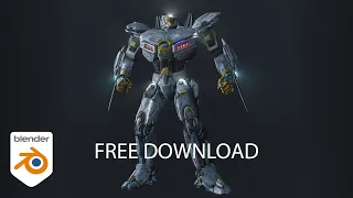 Striker Eureka 3D Model Free Download | Blender