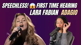 Vocal Coach Reacts to Lara Fabian's Adagio! Her Voice is UNREAL! 🔥 🎤