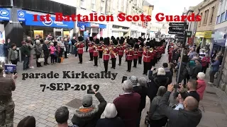 The 1st Battalion of the Scots Guards parade Kirkcaldy 2019 [4K/UHD]