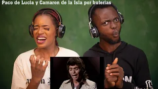 OUR FIRST TIME HEARING Paco de Lucía y Camarón de la Isla por bulerías (LIVE) REACTION!!!