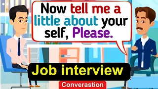 Job interview in English (Practice English Conversation) Improve English Speaking Skills Everyday