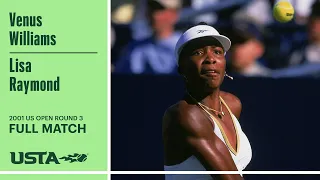 Venus Williams vs Lisa Raymond Full Match | 2001 US Open Round 3