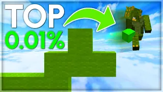 How I Became A Top 0.01% Minecraft Player...