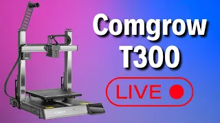 Comgrow T300 Unboxing, Setup and First Print!!