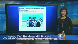 Ute Mountain Tribe Protest White Mesa Uranium Mill
