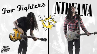 NIRVANA vs FOO FIGHTERS (Guitar Riffs Battle)