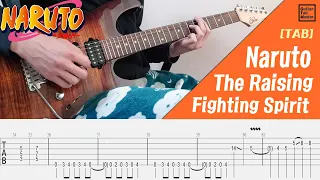 [TAB] Naruto - The Raising Fighting Spirit guitar cover
