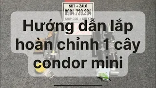 PCP | hướng dẫn lắp hoàn chỉnh 1 cây condor mini  cấu hình trung