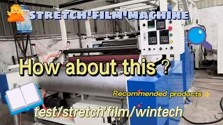 High speed high quality 1500mm stretch film machine；stretch film machine manufacture