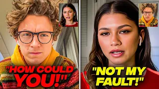 Tom Holland Confronts Zendaya Over 'CHALLENGERS' Film Trailer!