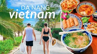 Da Nang, Vietnam 🇻🇳🌴 Trip w/ Korean In-laws | Scary weather, eating the best food 📹 travel vlog