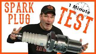 How To TEST A SPARK PLUG In 1 Minute