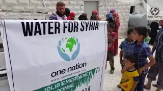 IDLIB,(SYRIA)EMERGENCY RESPONSE, WATER DISTRIBUTION~SEPTEMBER 2018~