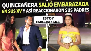 Quinceañera salió embarazada en sus xv y así reaccionaron sus padres.