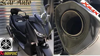 Xmax 2019 Akrapovic Sound and How to remove DB Killer